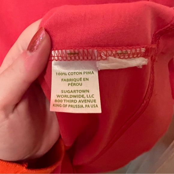 Lilly Pulitzer Coral Palmetto Dress Size S - Picture 5 of 6